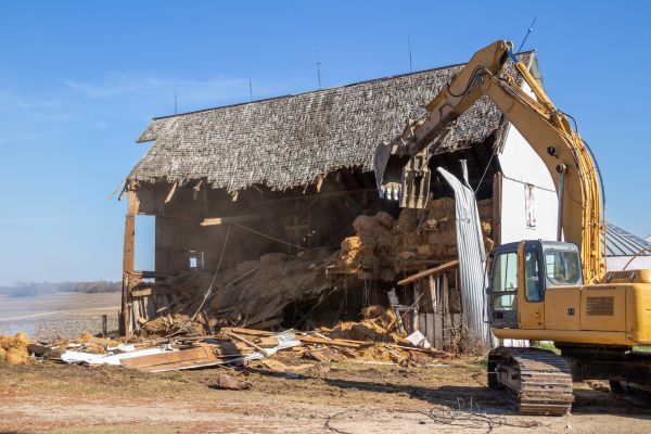 Barn Demolition in Denver