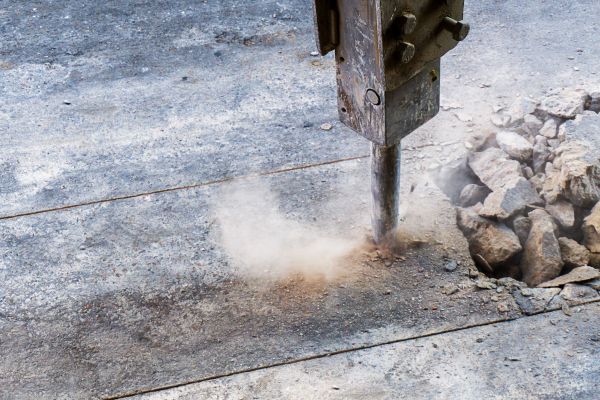 Concrete Patio Removal in Denver