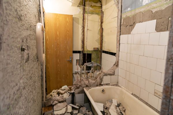 Shower Tile Demolition in Denver