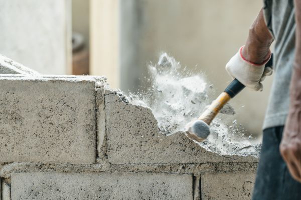 Block Wall Demolition in Denver